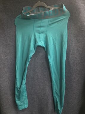 Nike Pro Men's Teal Performance Compression Tights